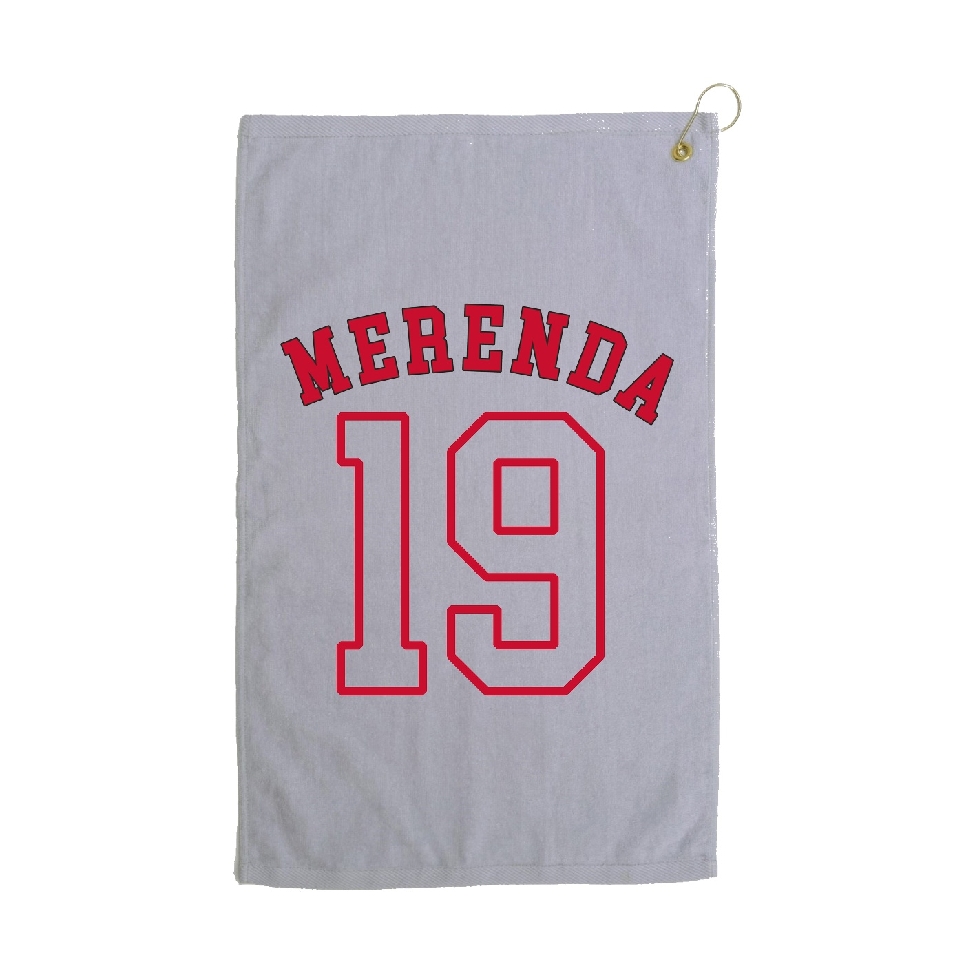 Golf Towel — Shirsey Arch in Grey