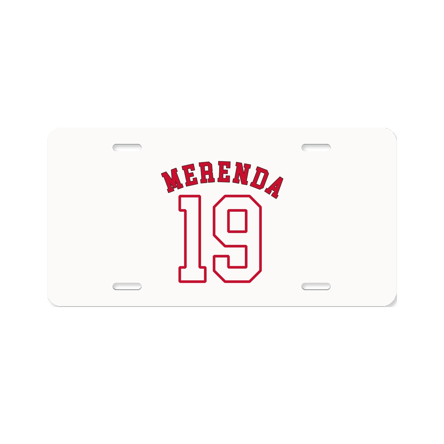 License Plate — Shirsey Arch in Classic