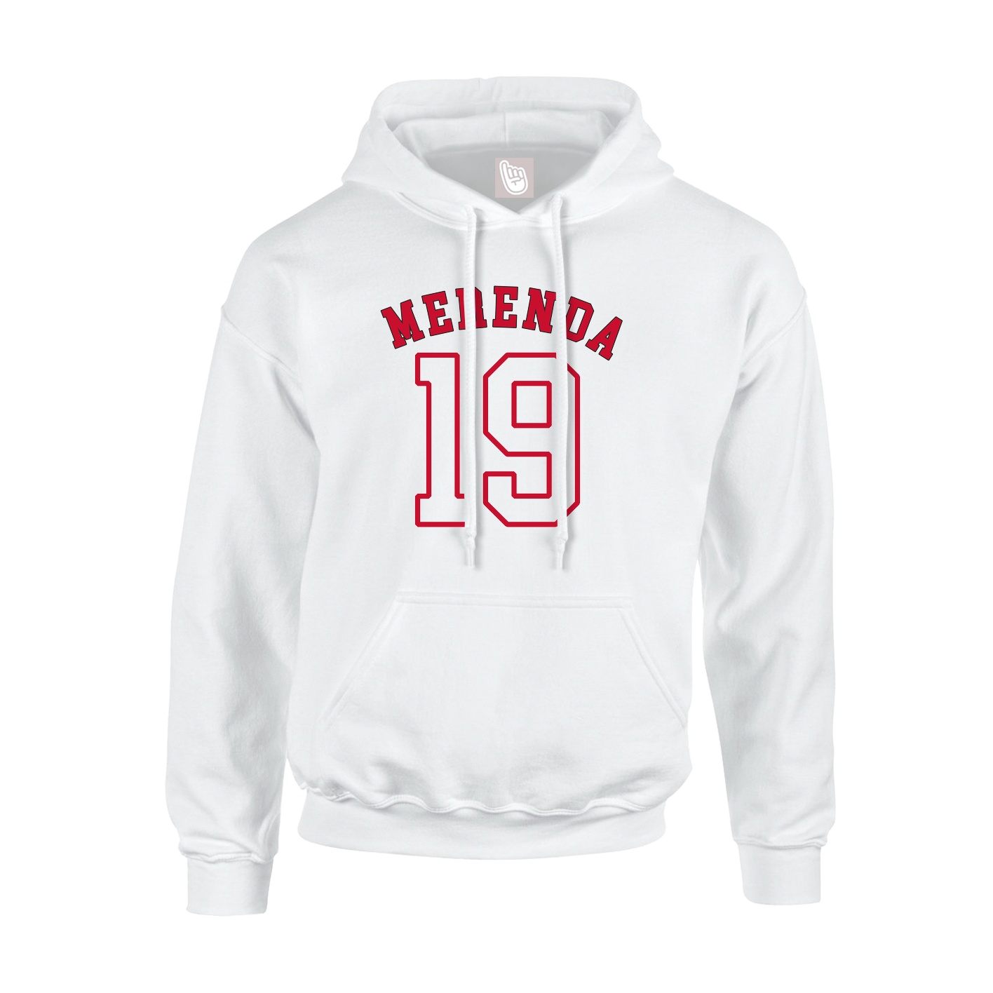 Hoodie — Shirsey Arch in White