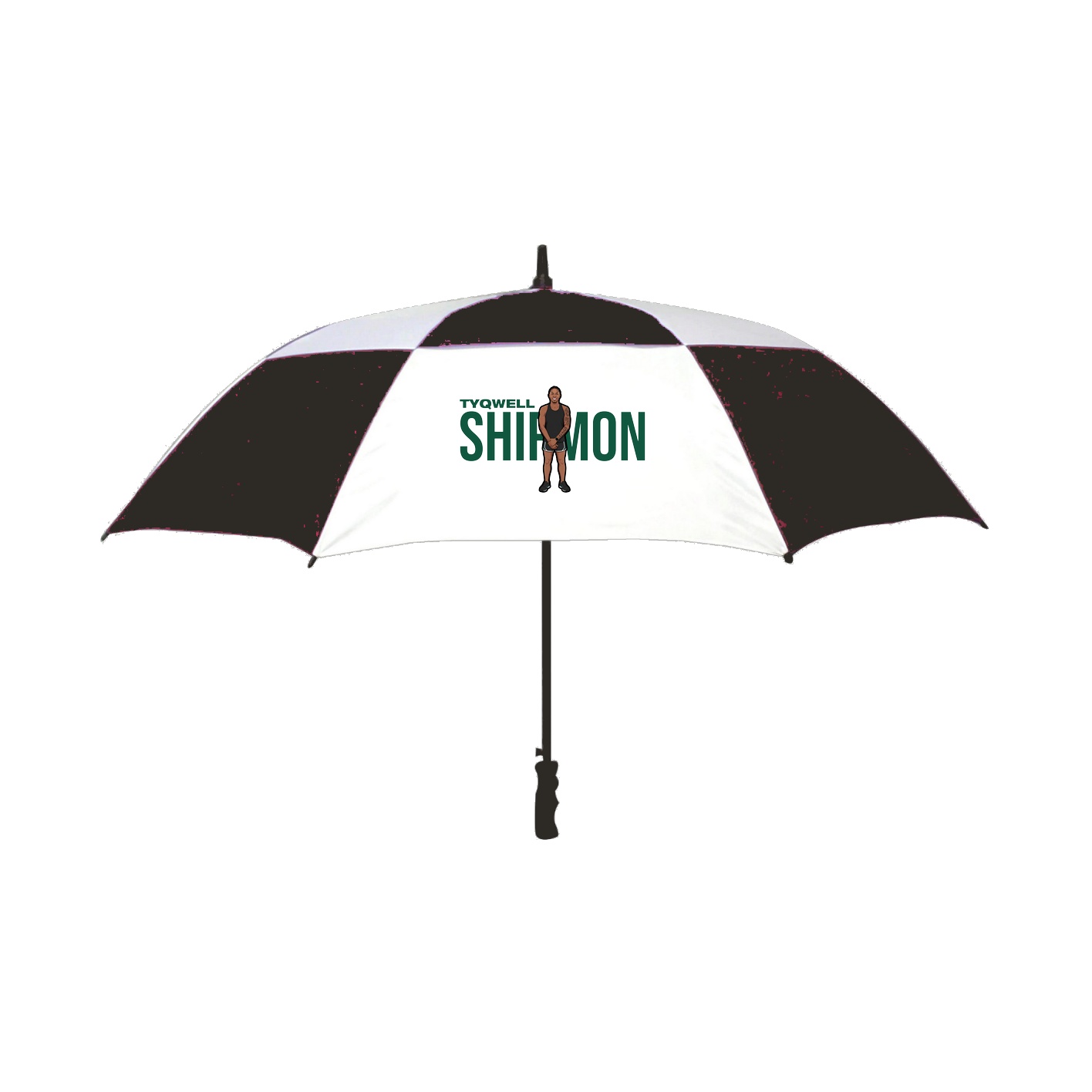 Golf Umbrella — Player Name in Black