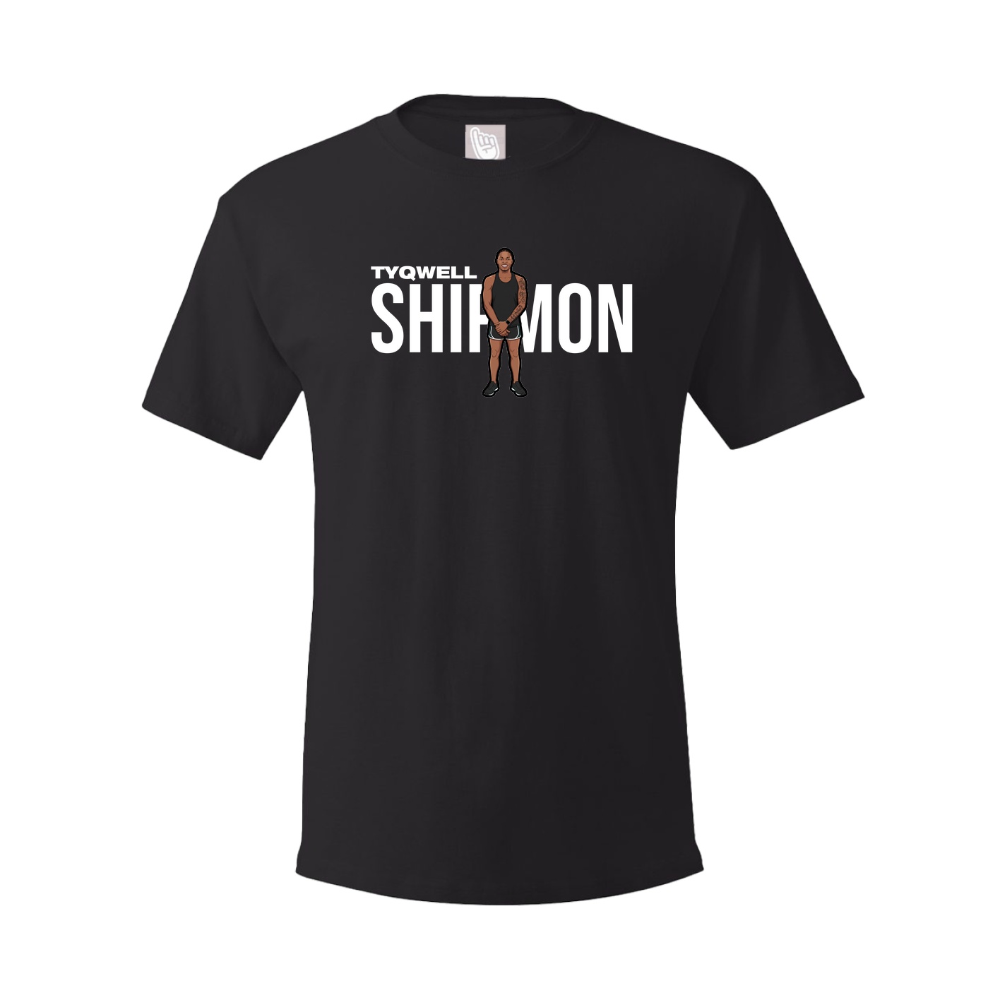 Youth Tee — Player Name in Black