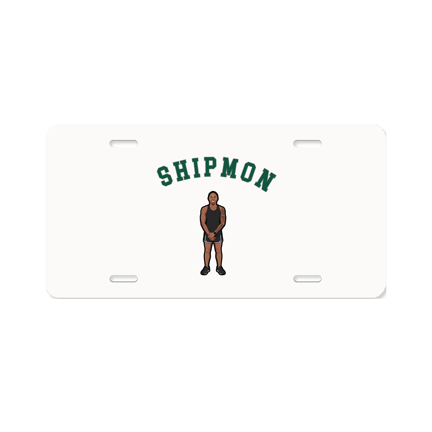 License Plate — Shirsey Arch in Classic