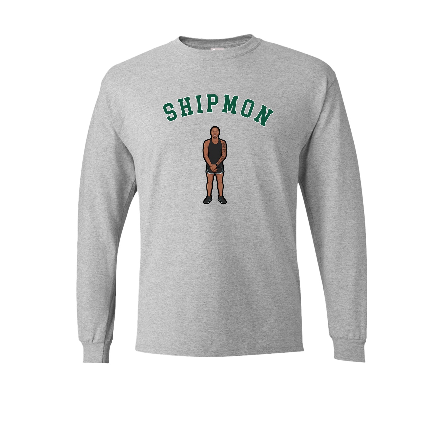 Long Sleeve Tee — Shirsey Arch in Grey
