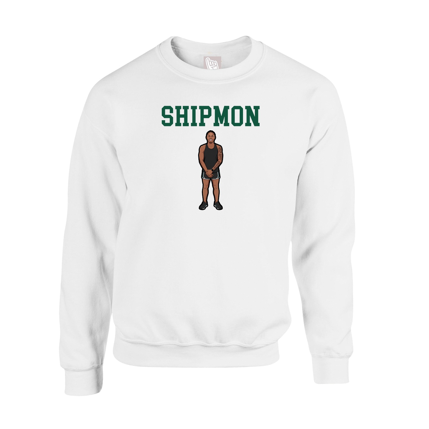 Fleece Crew — Shirsey in White