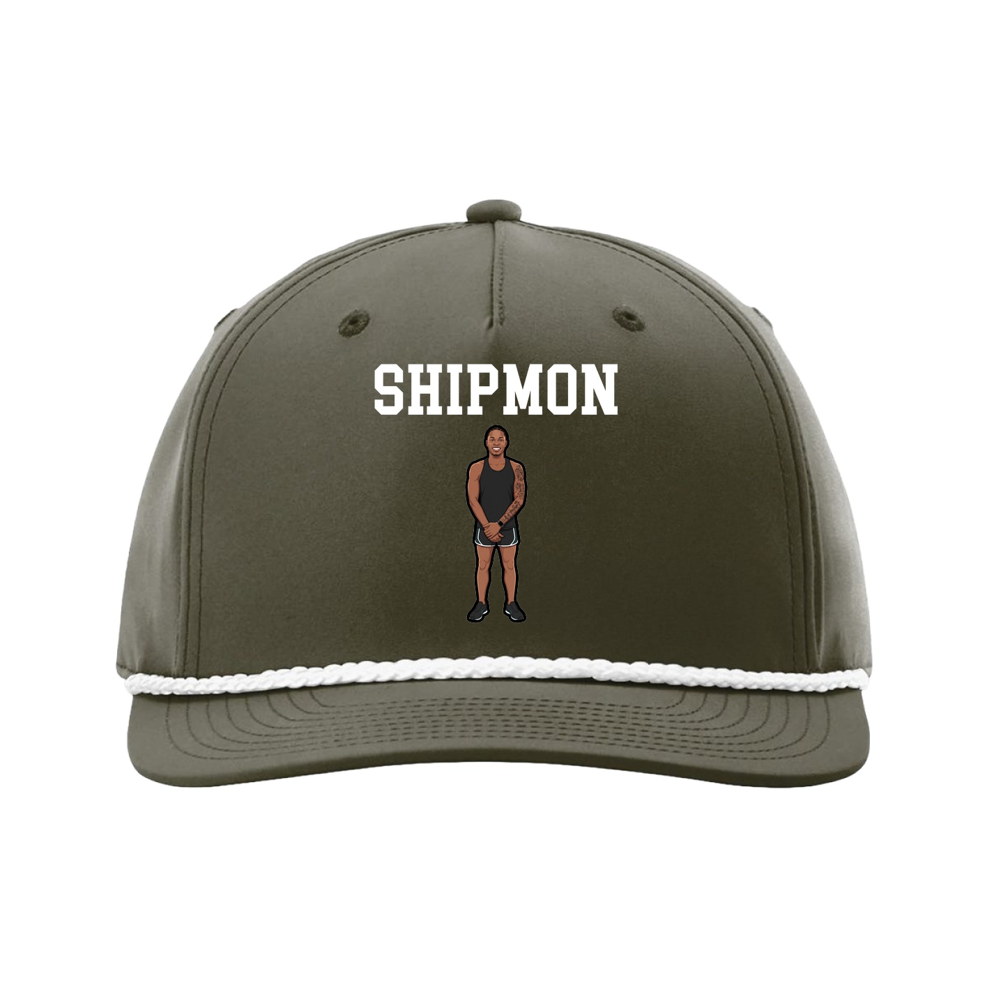 Five-Panel Classic Rope Cap — Shirsey in Green