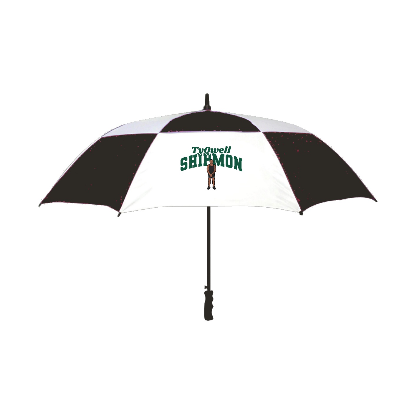 Golf Umbrella — Signature Arch in Black