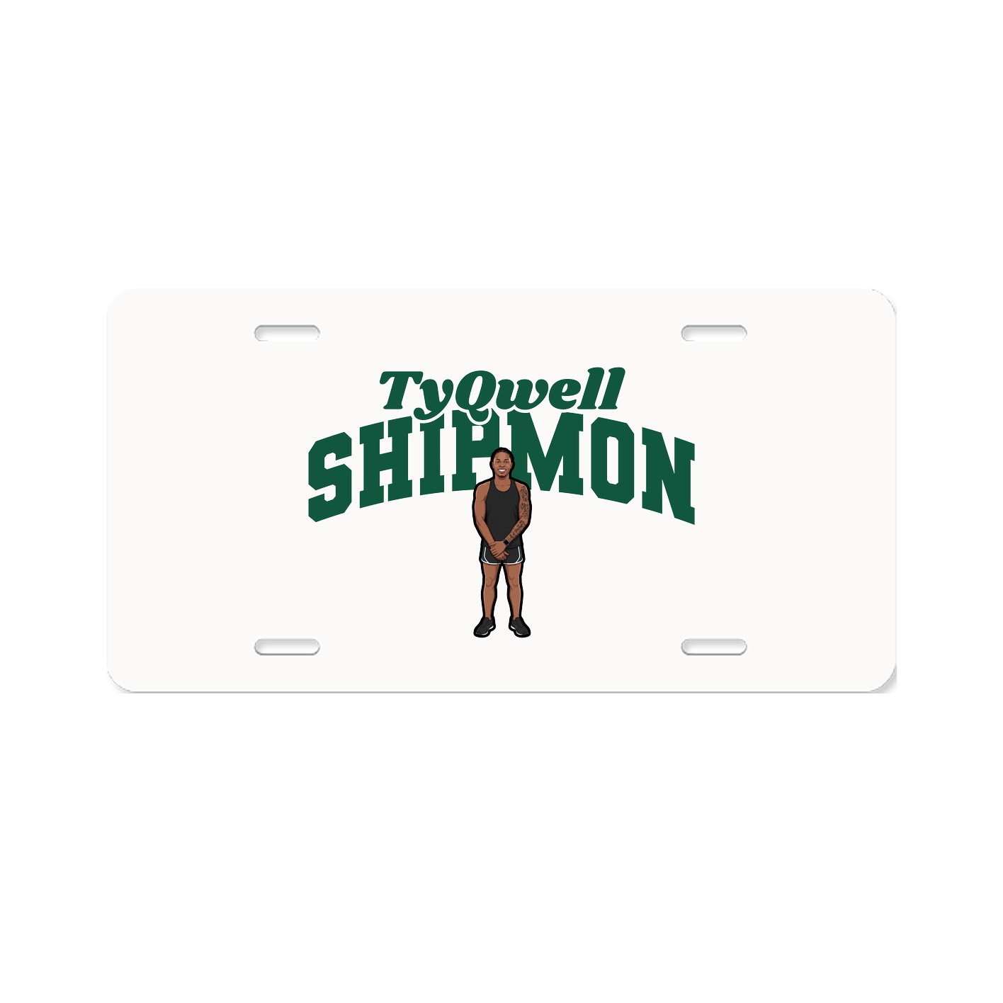License Plate — Signature Arch in Classic