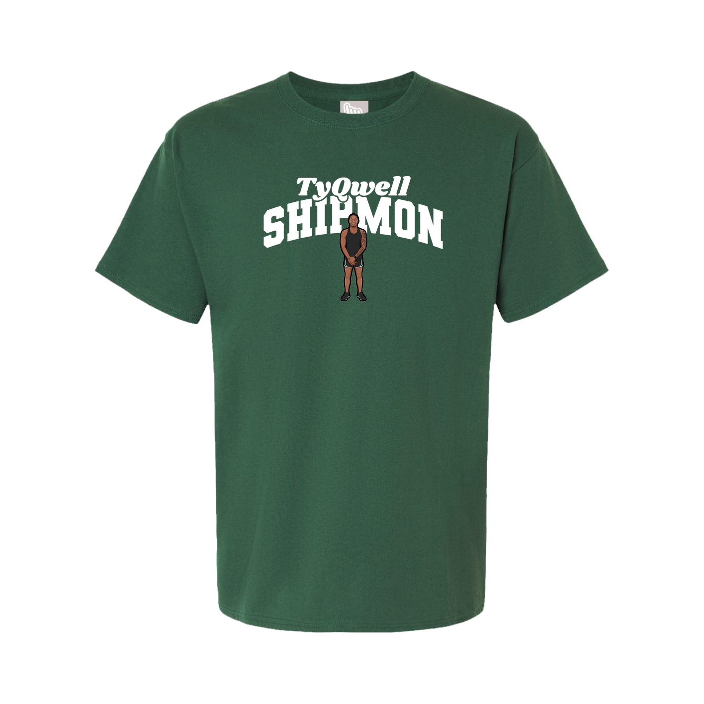 Youth Tee — Signature Arch in Green