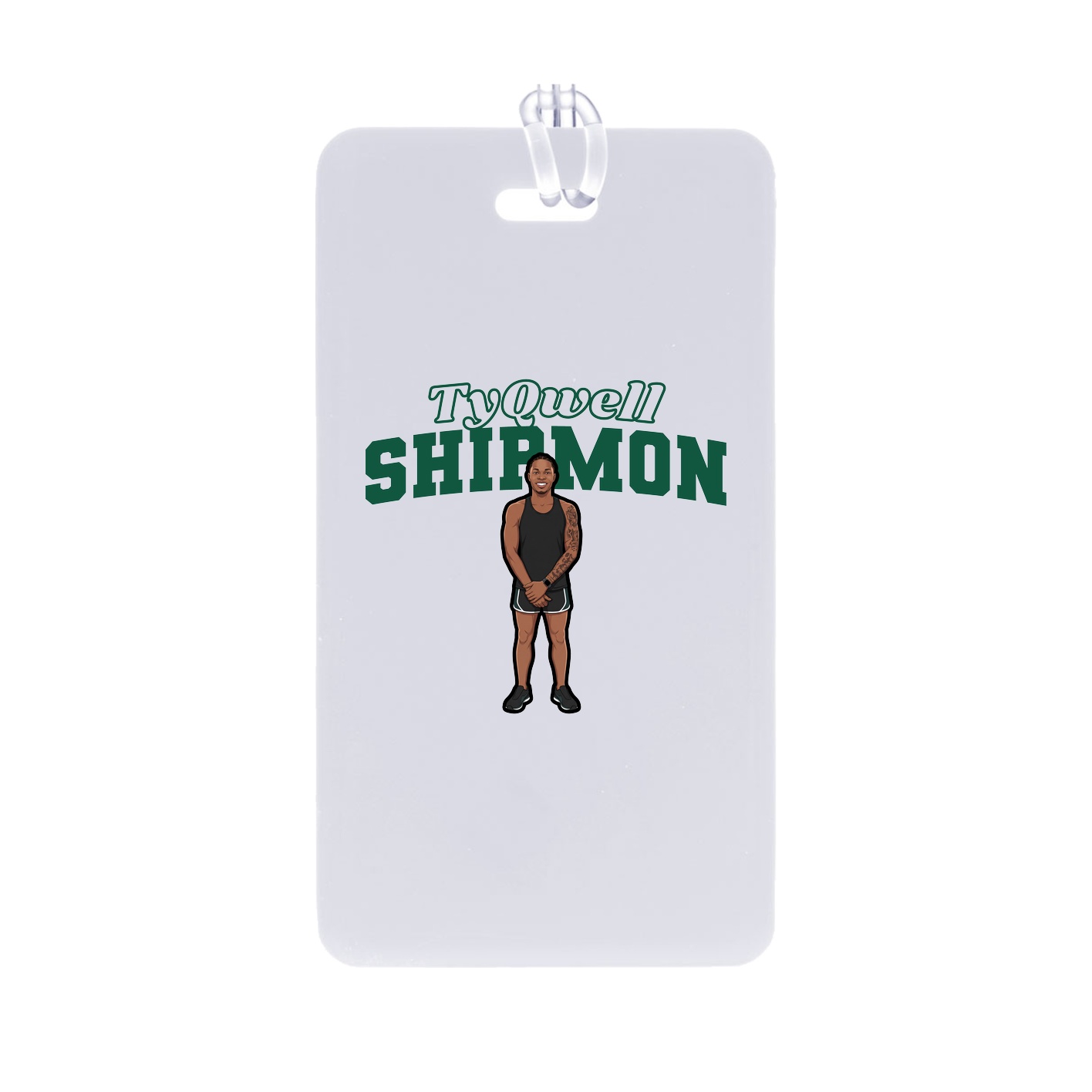 Bag Tag — Name Arch in Classic