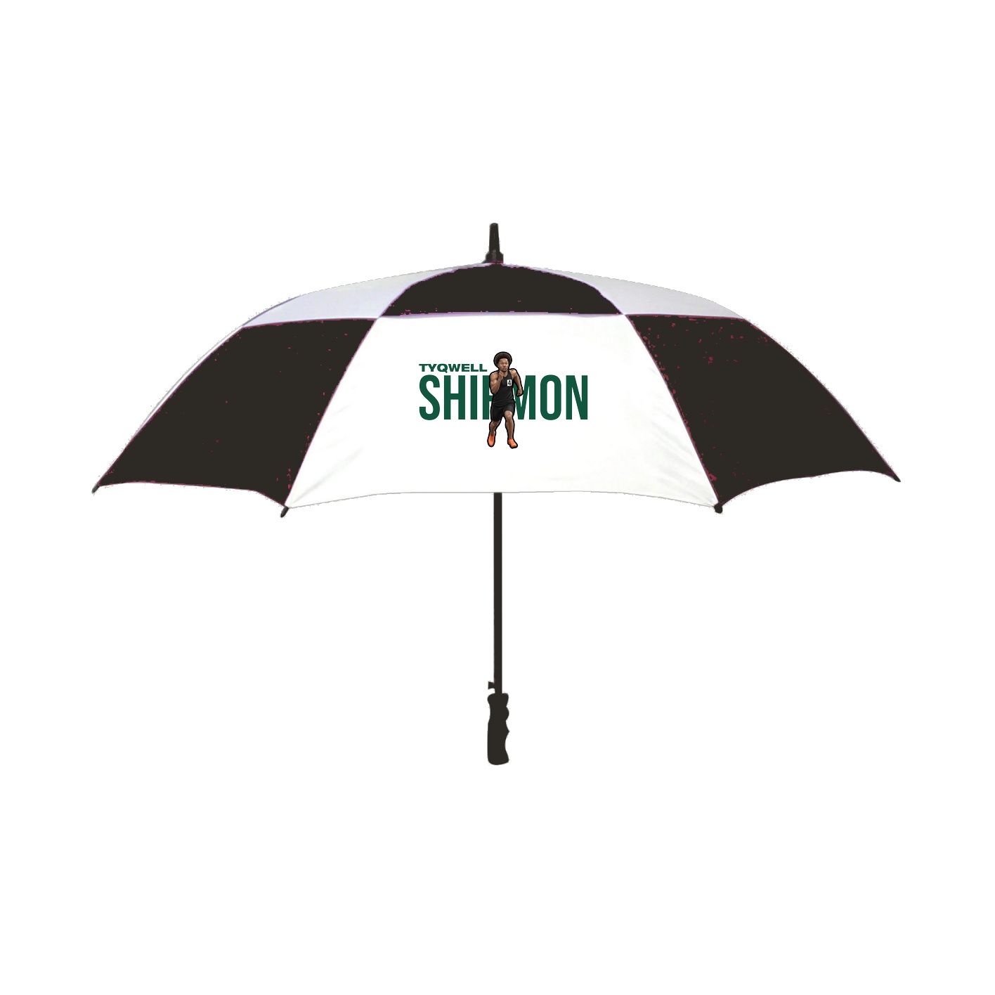 Golf Umbrella — Player Name in Black