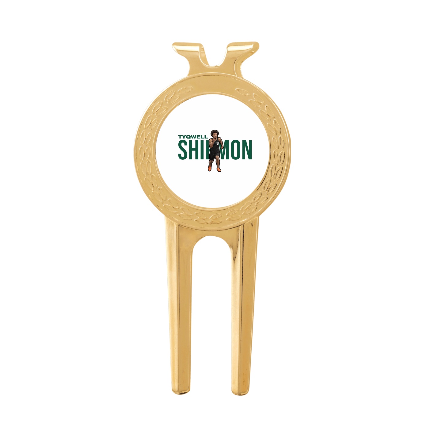 Divot Tool with Ball Marker — Player Name in Classic