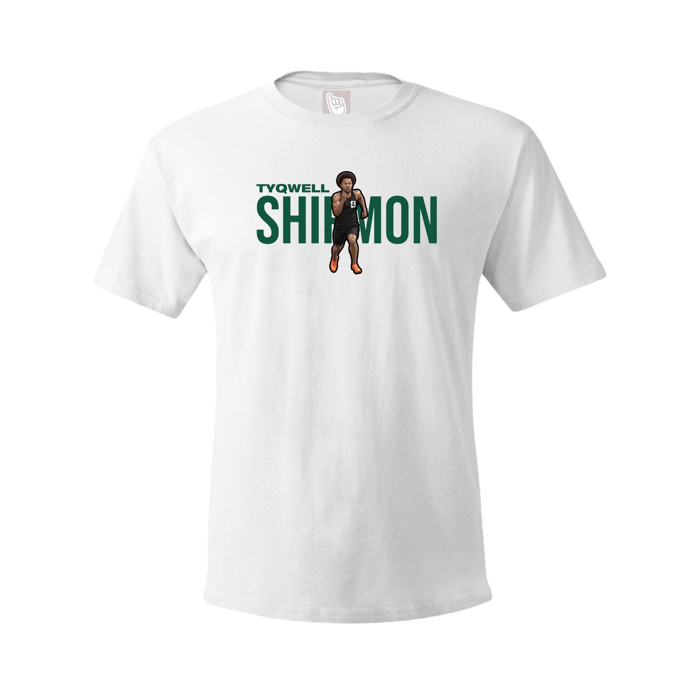 Youth Tee — Player Name in White