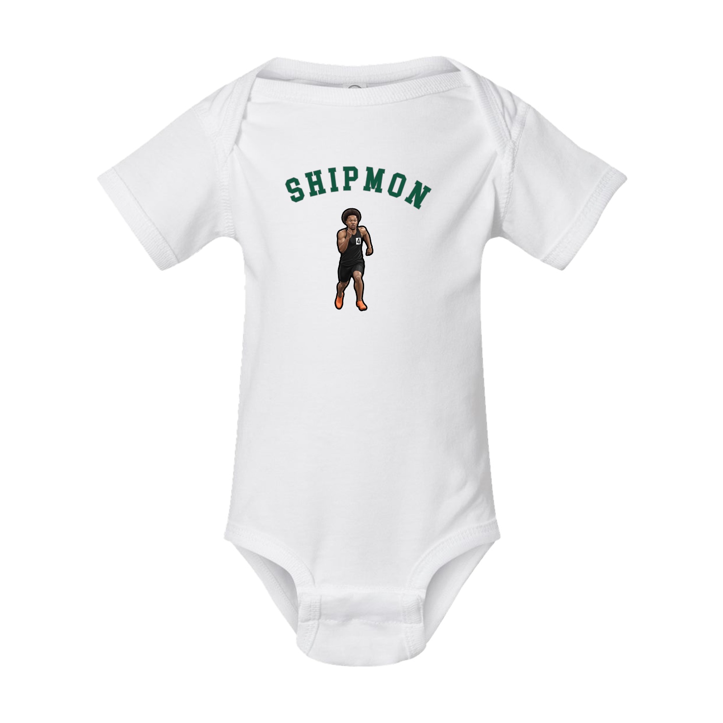 Baby Onesie — Shirsey Arch in White
