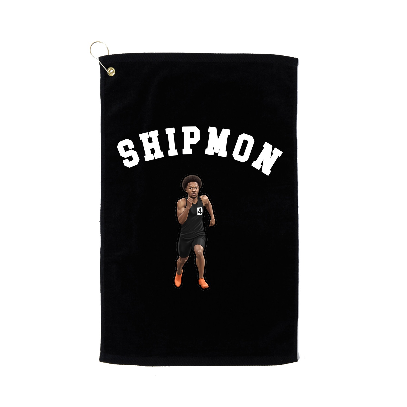 Golf Towel — Shirsey Arch in Black