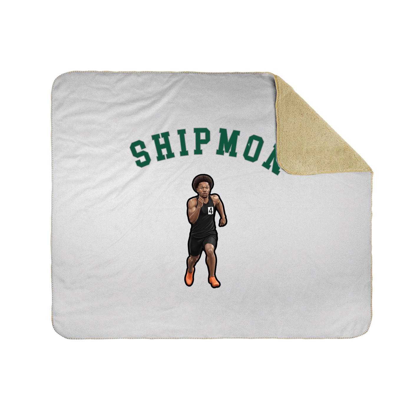 Throw Blanket — Shirsey Arch in White
