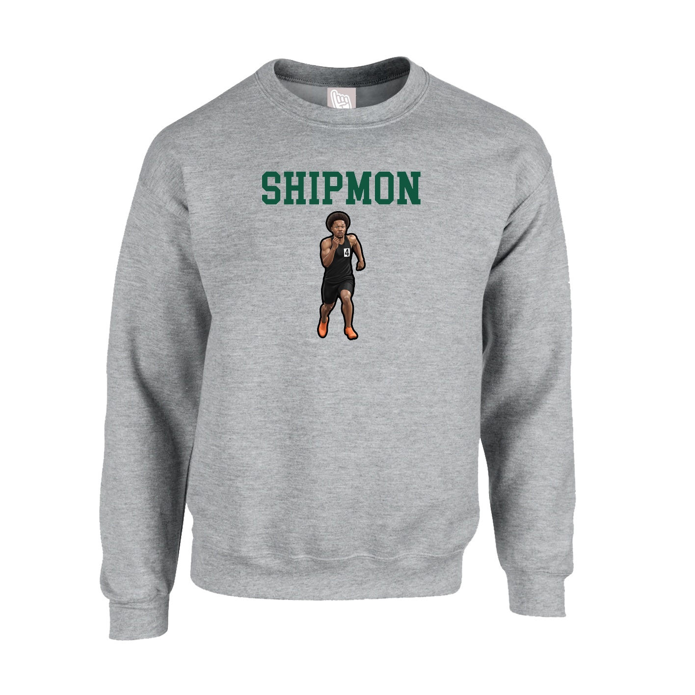 Fleece Crew — Shirsey in Grey