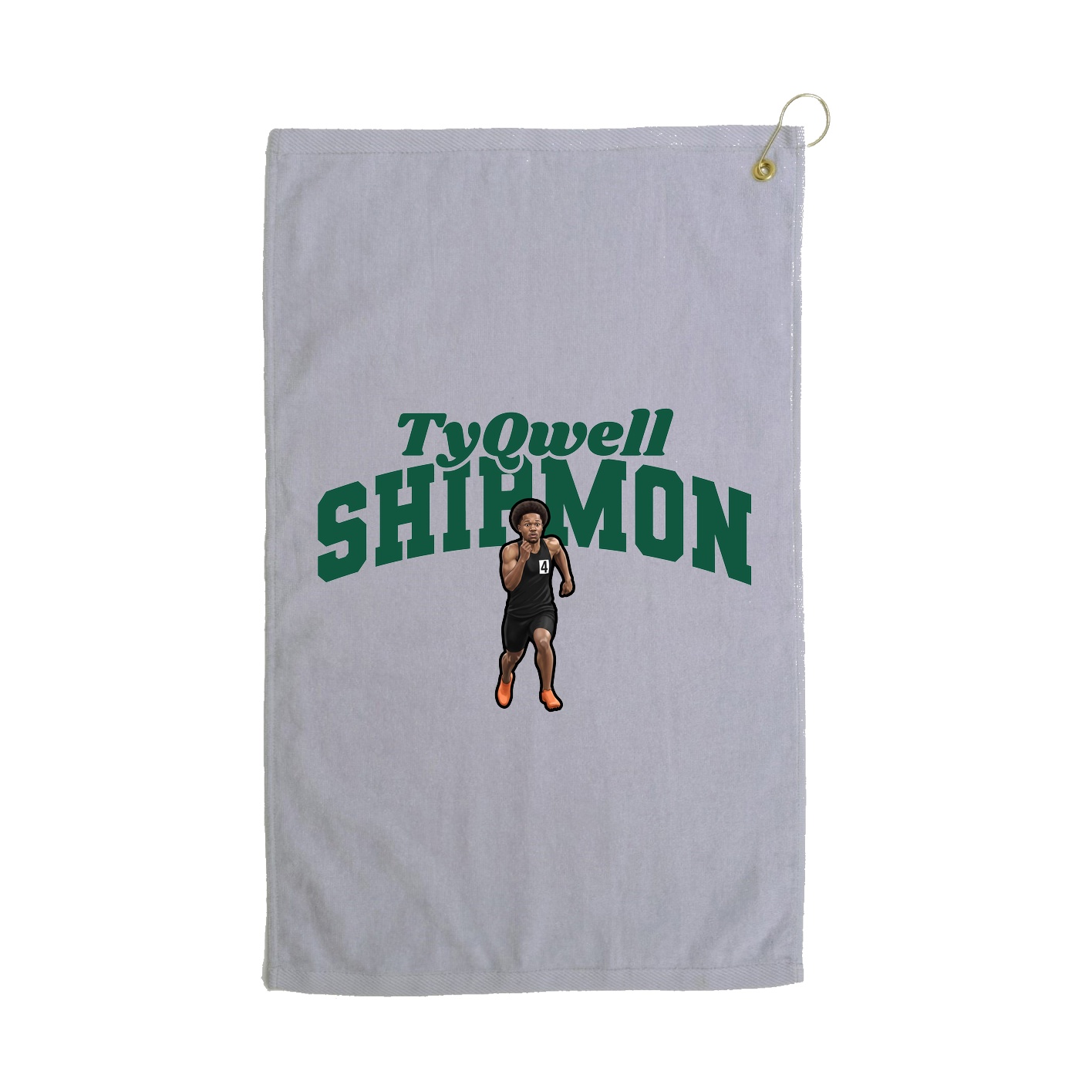 Golf Towel — Signature Arch in Grey