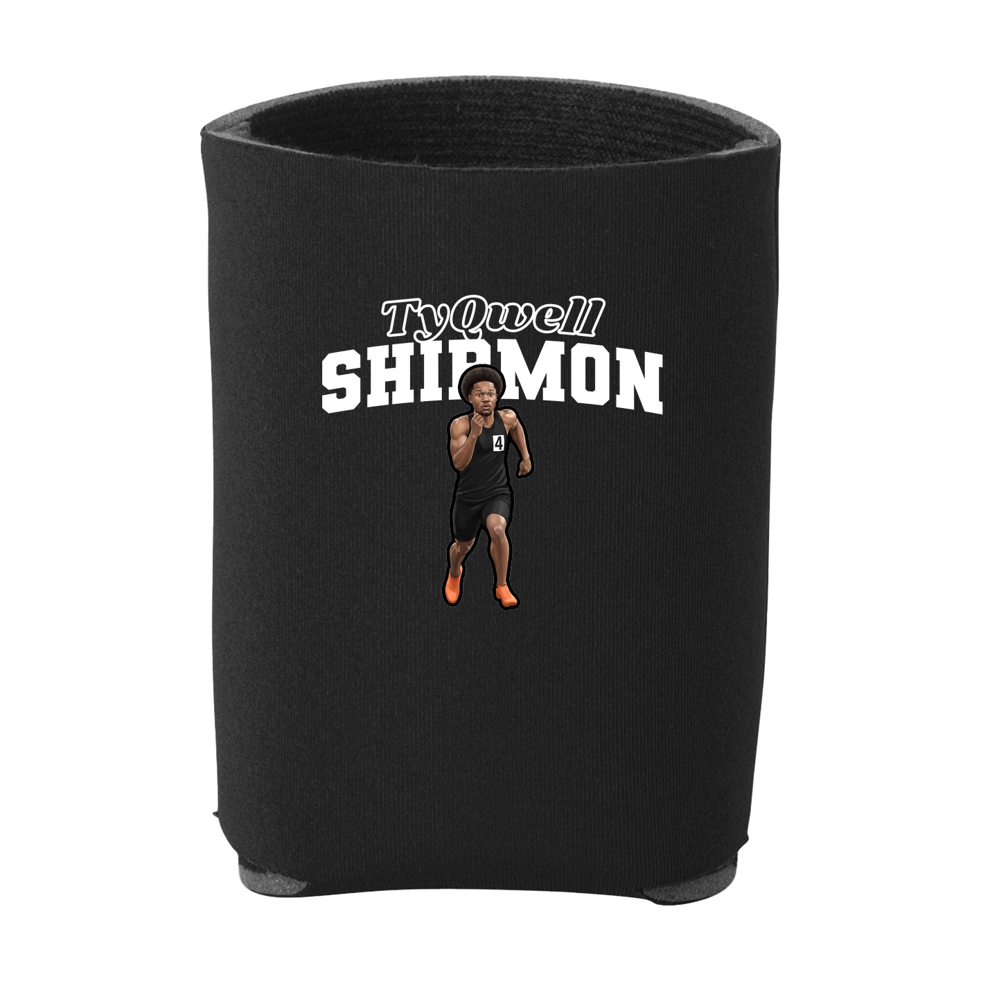 Can Holder — Name Arch in Black
