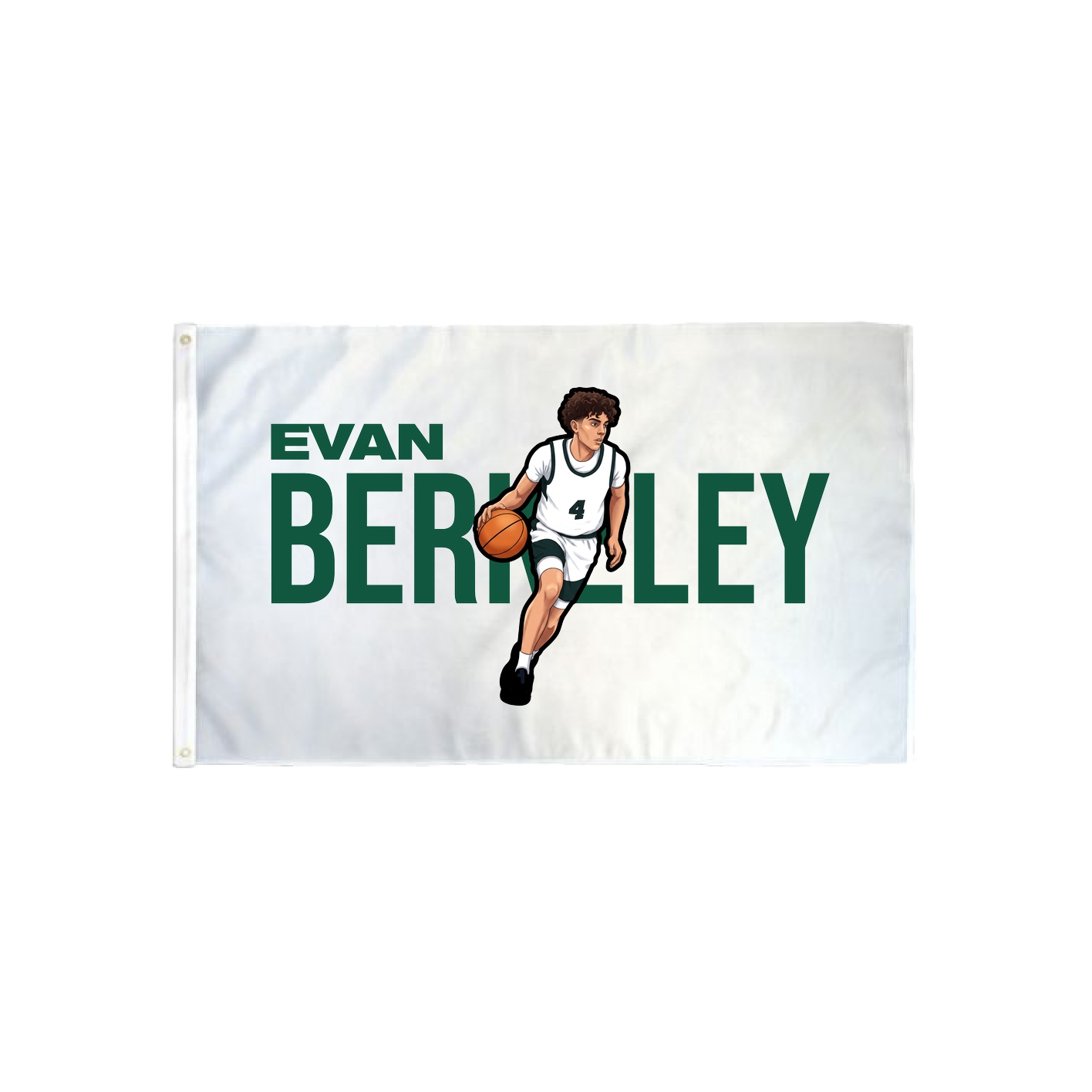 3x5 Flag — Player Name in Classic