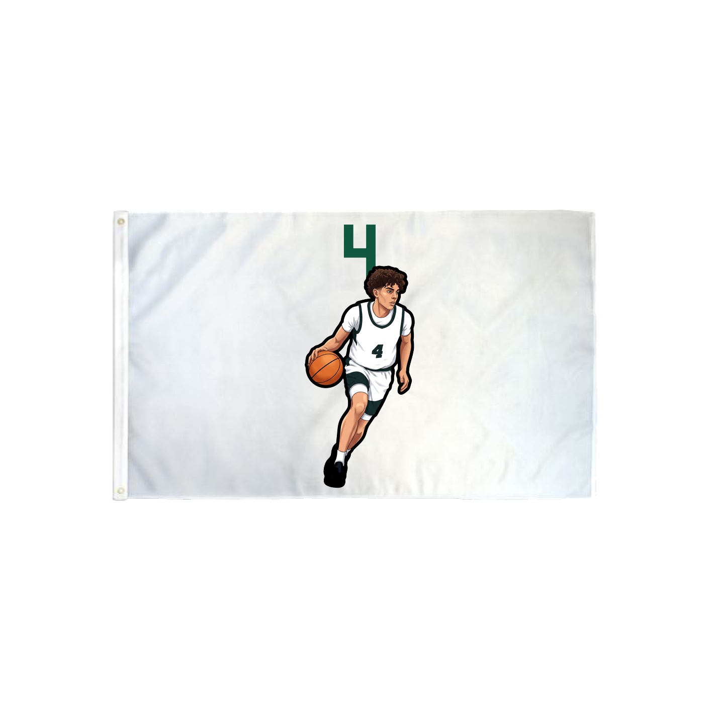 3x5 Flag — Number Top in Classic