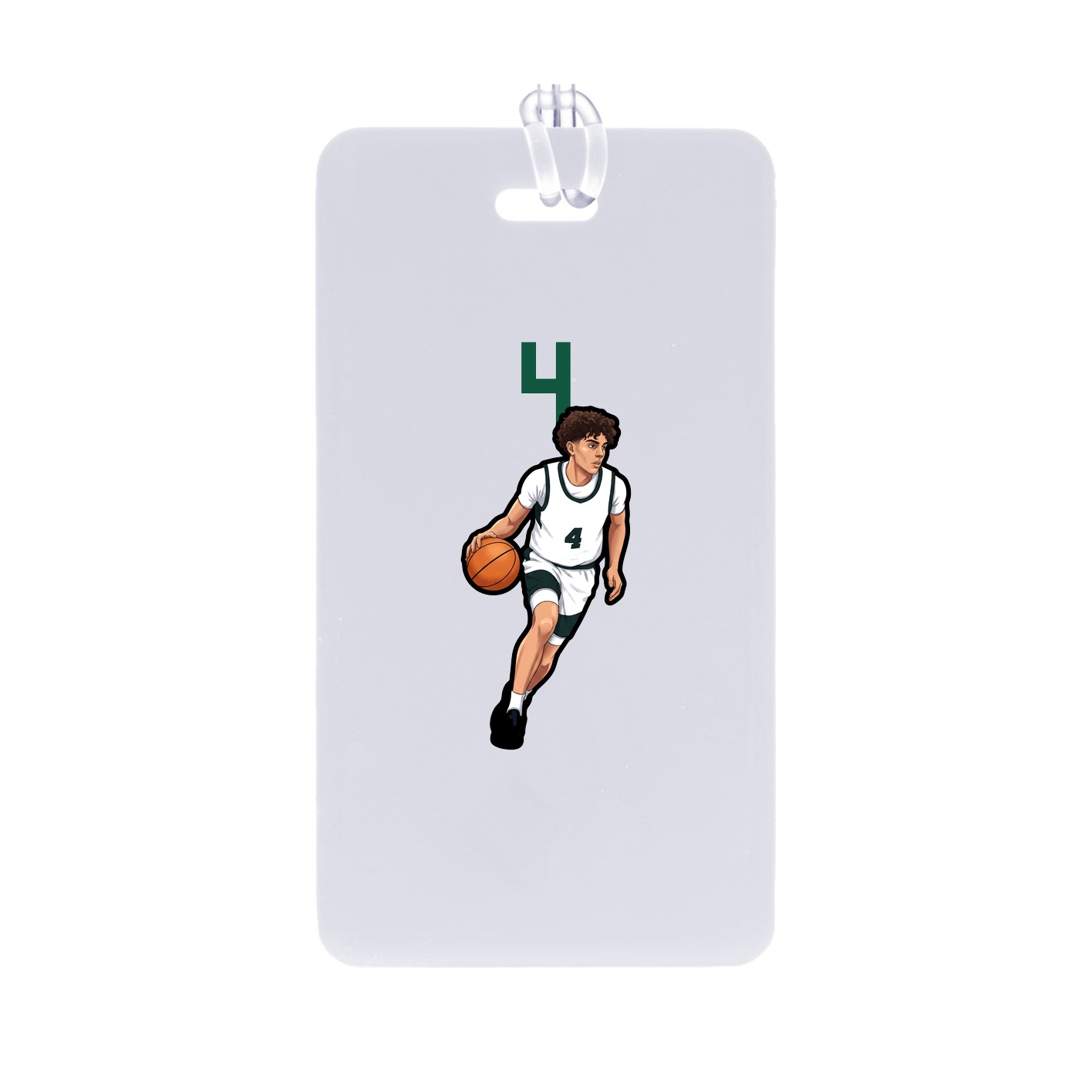 Bag Tag — Number Top in Classic