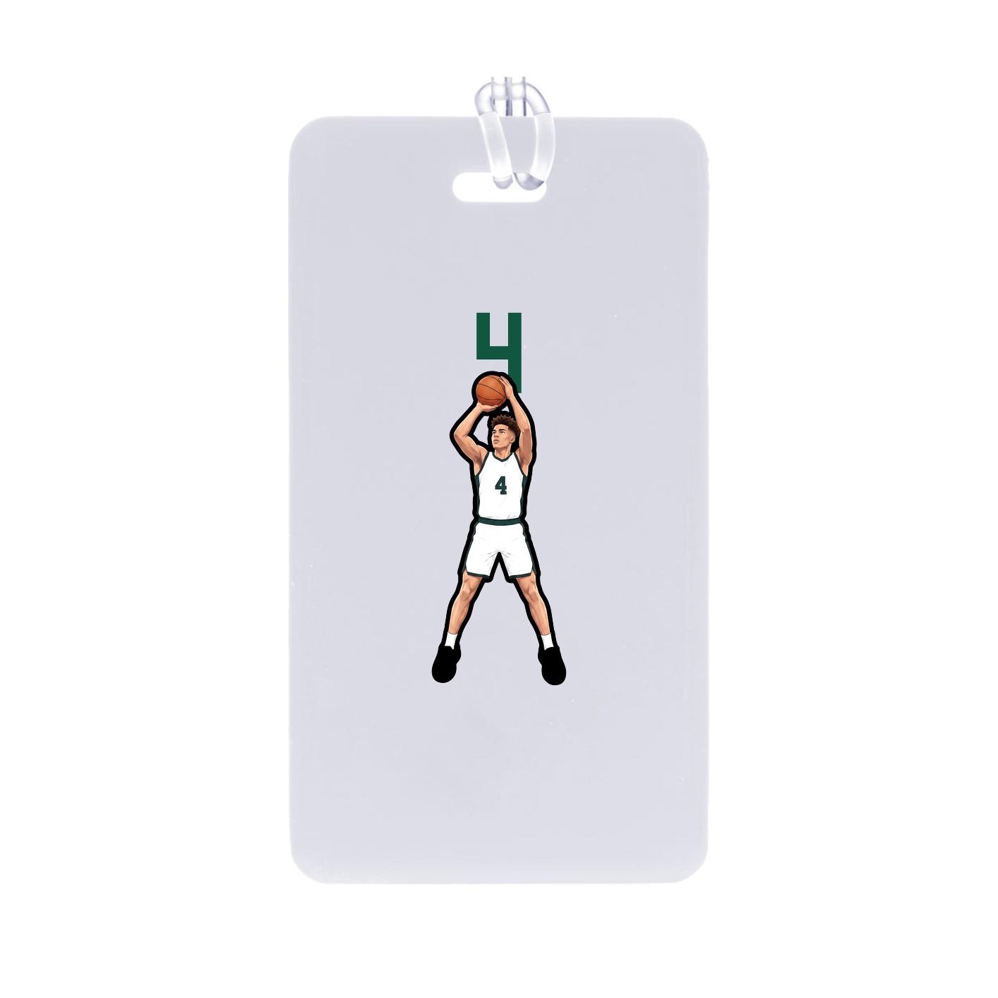 Bag Tag — Number Top in Classic