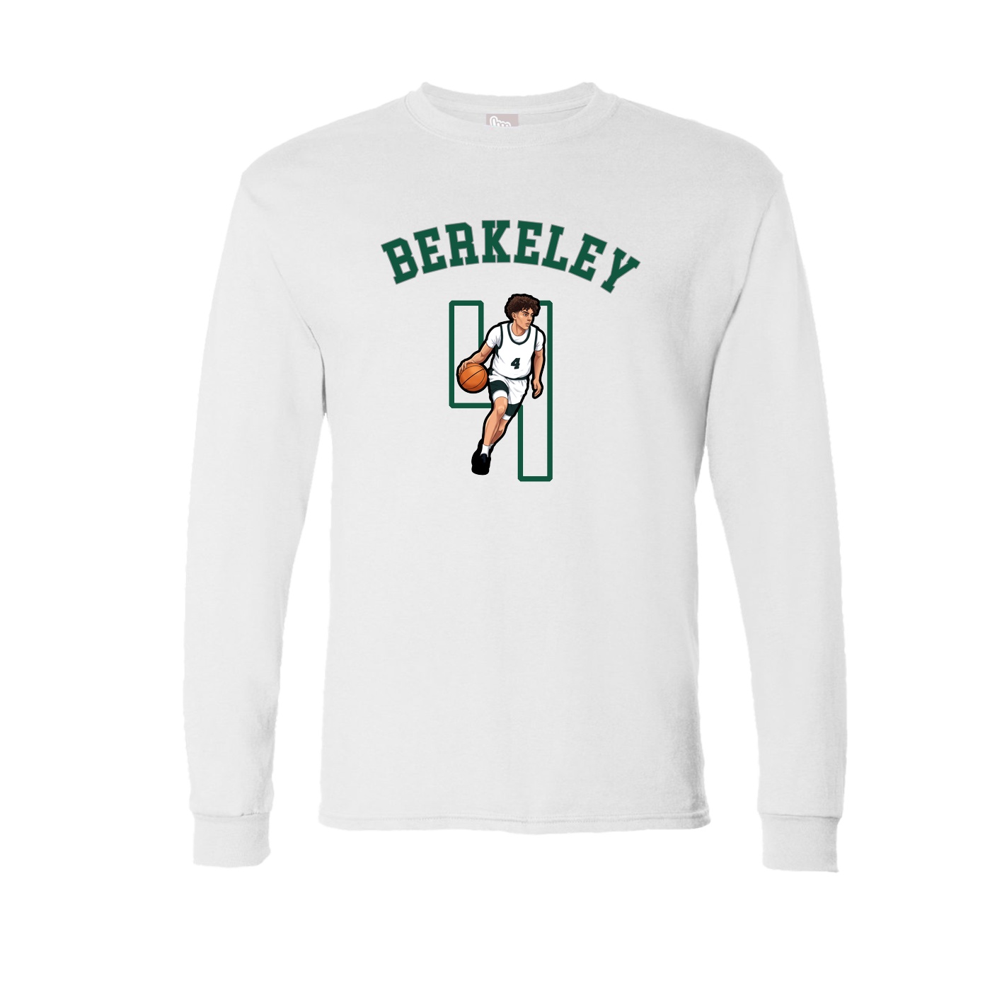 Long Sleeve Tee — Shirsey Arch in White