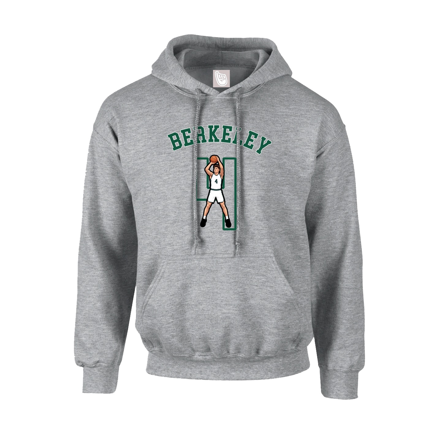 Youth Hoodie — Shirsey Arch in Grey