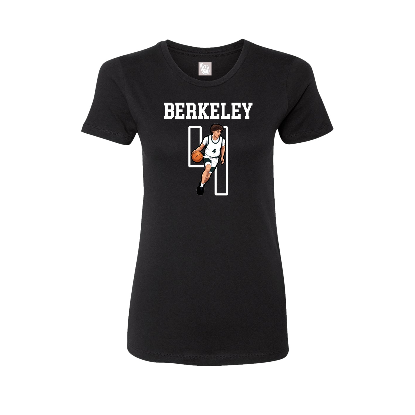 Fitted Women's Tee — Shirsey in Black