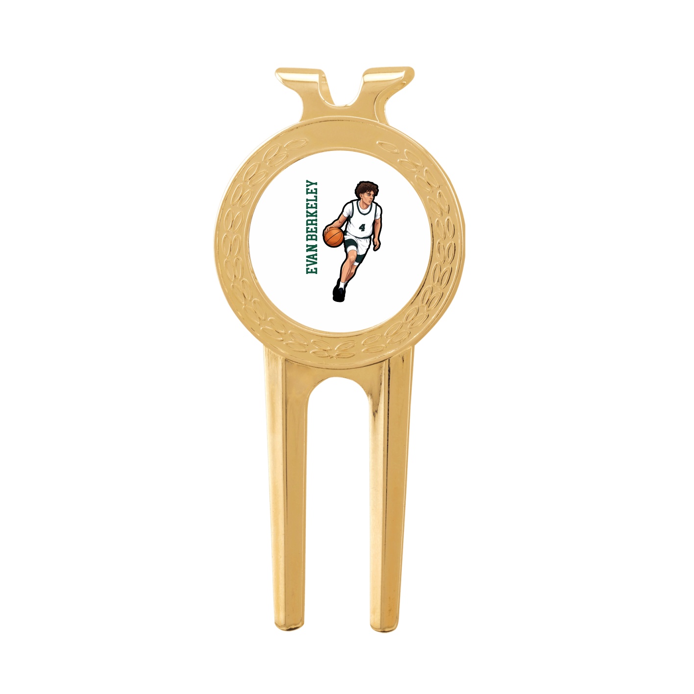 Divot Tool with Ball Marker — Name Vertical in Classic