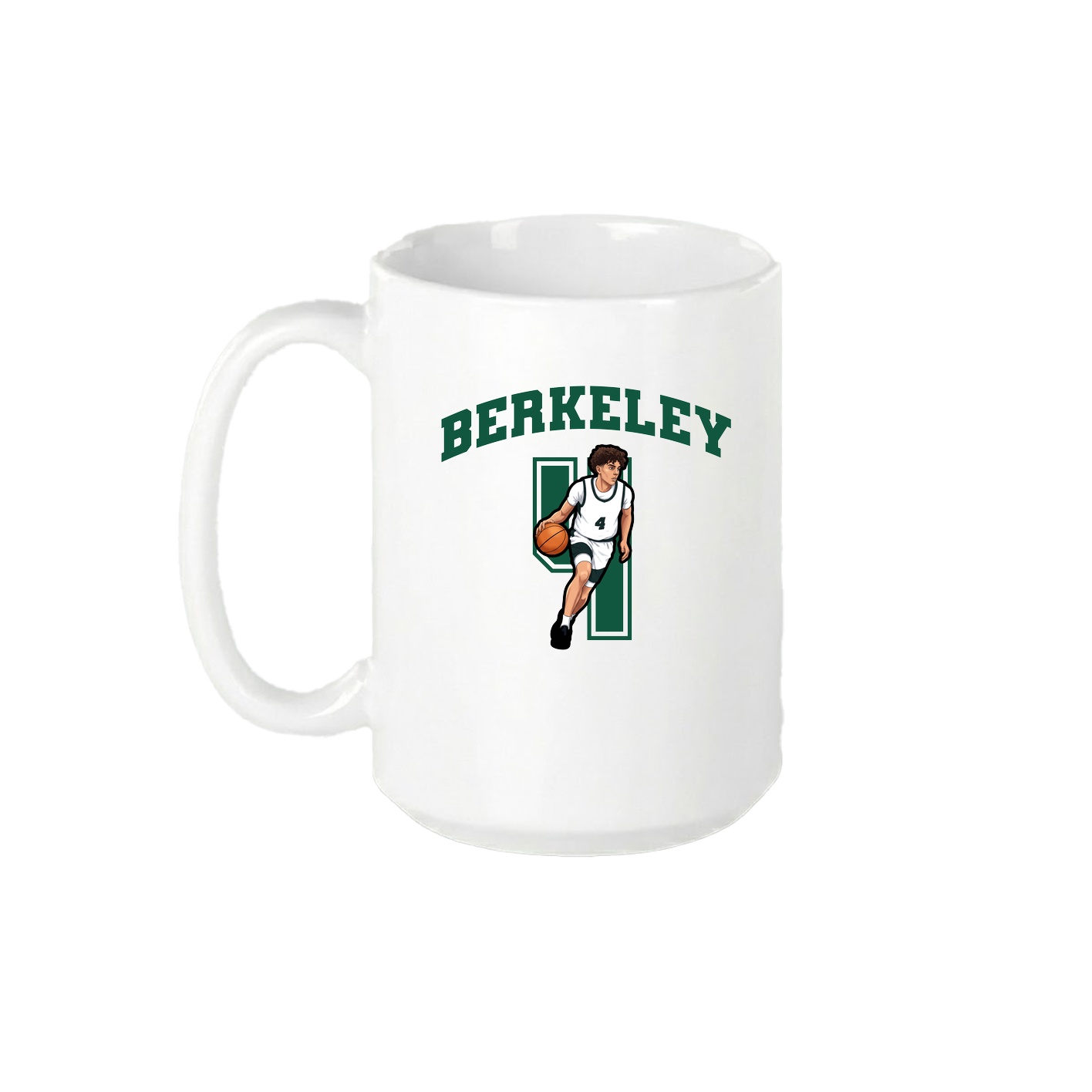 15oz Coffee Mug — Number in White