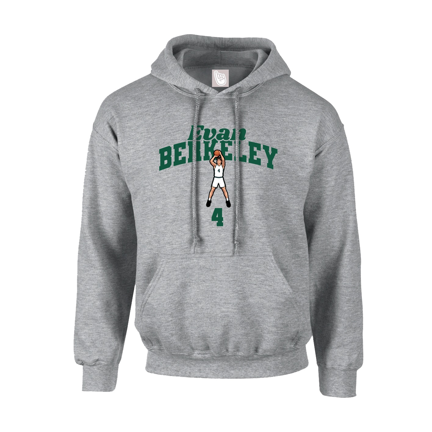 Hoodie — Signature Arch in Grey