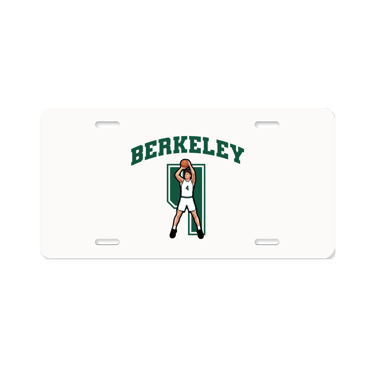 License Plate — Number in Classic