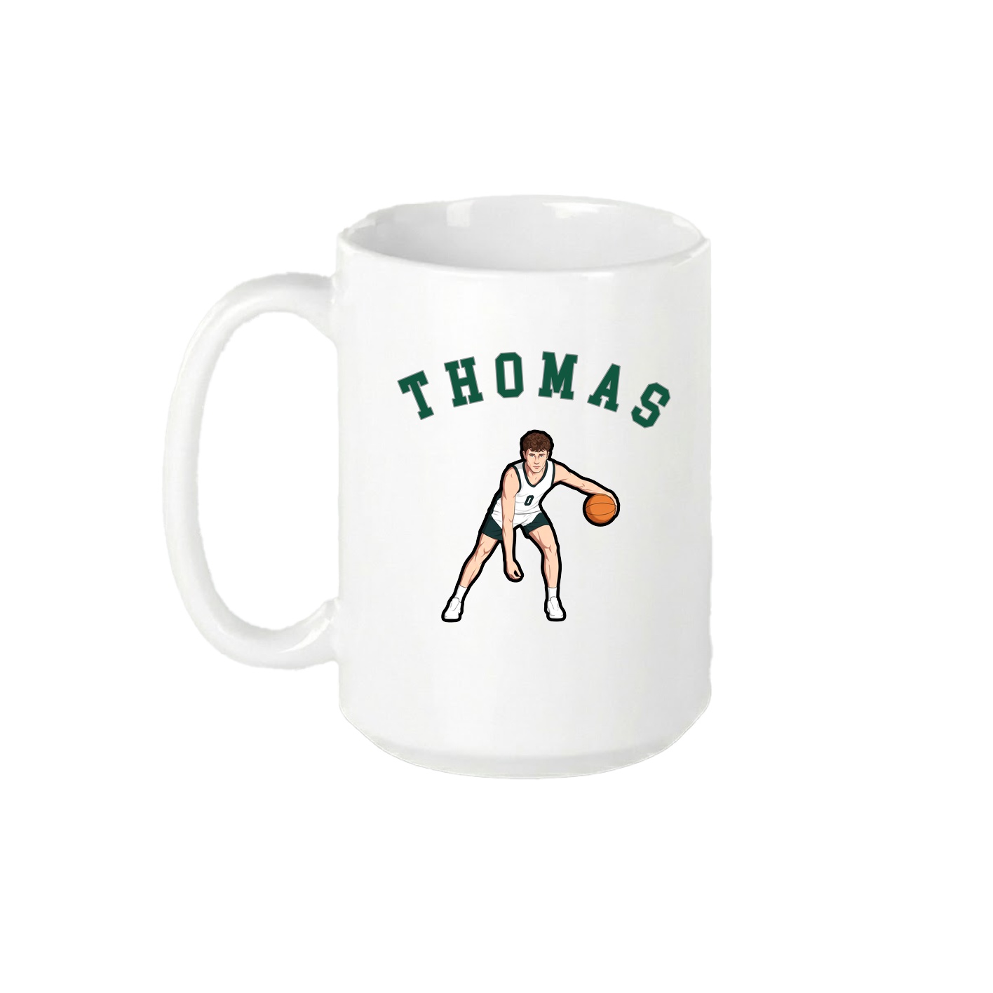 15oz Coffee Mug — Shirsey Arch in White