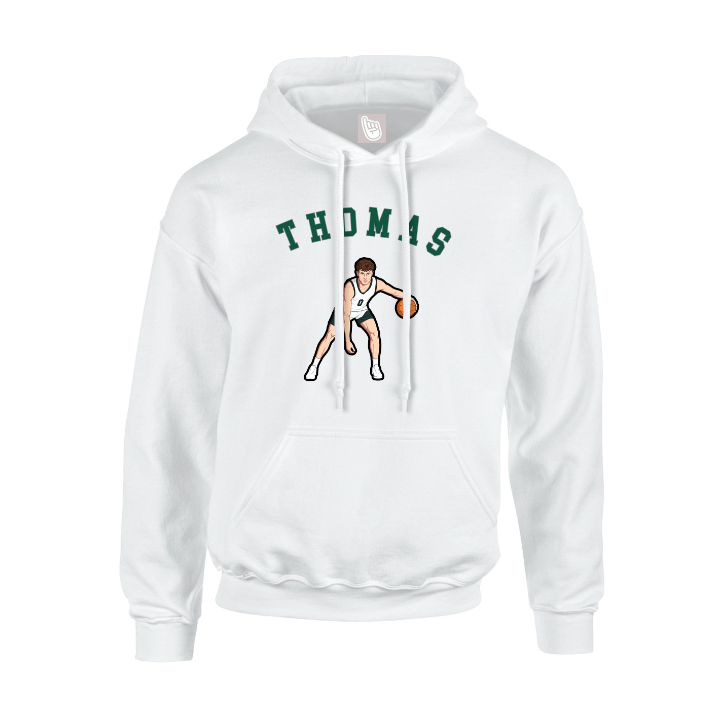 Hoodie — Shirsey Arch in White