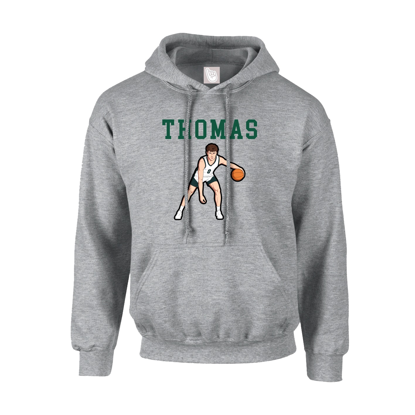 Hoodie — Shirsey in Grey