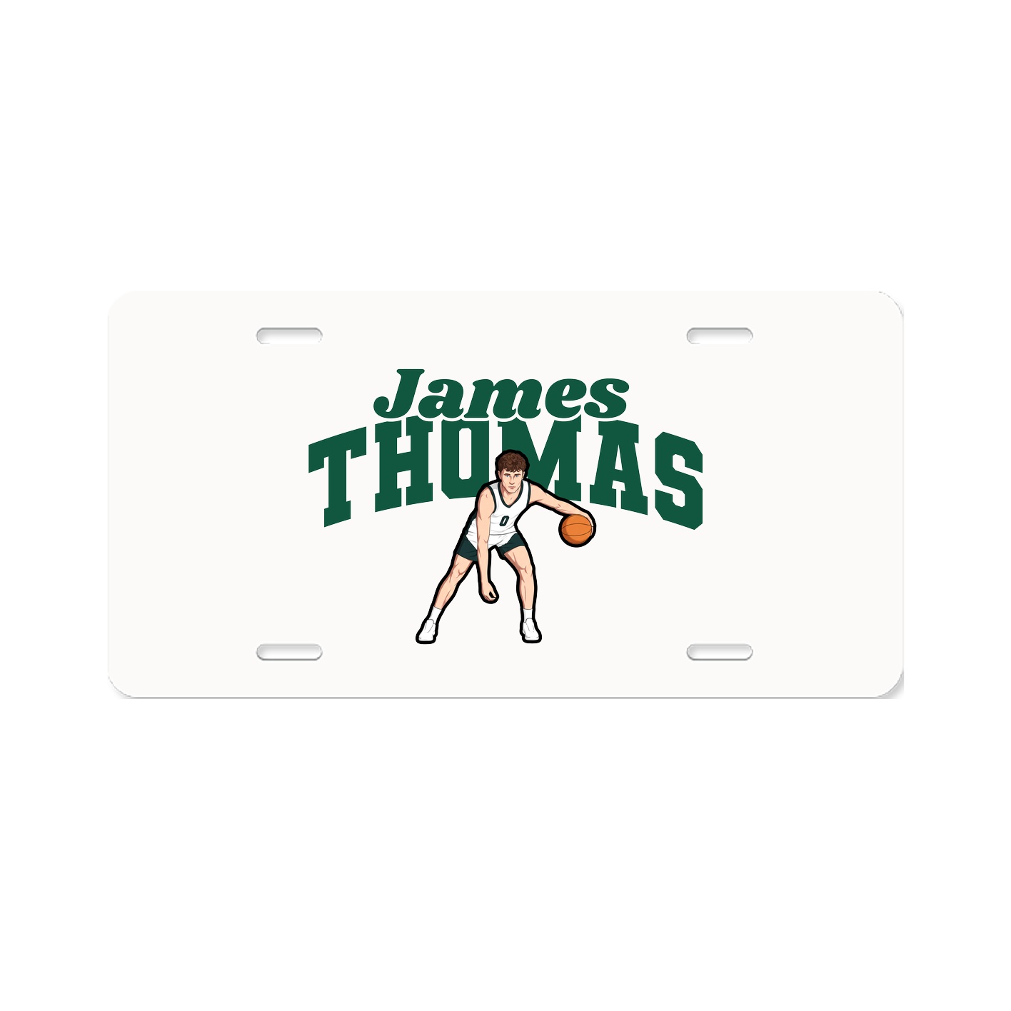 License Plate — Signature Arch in Classic