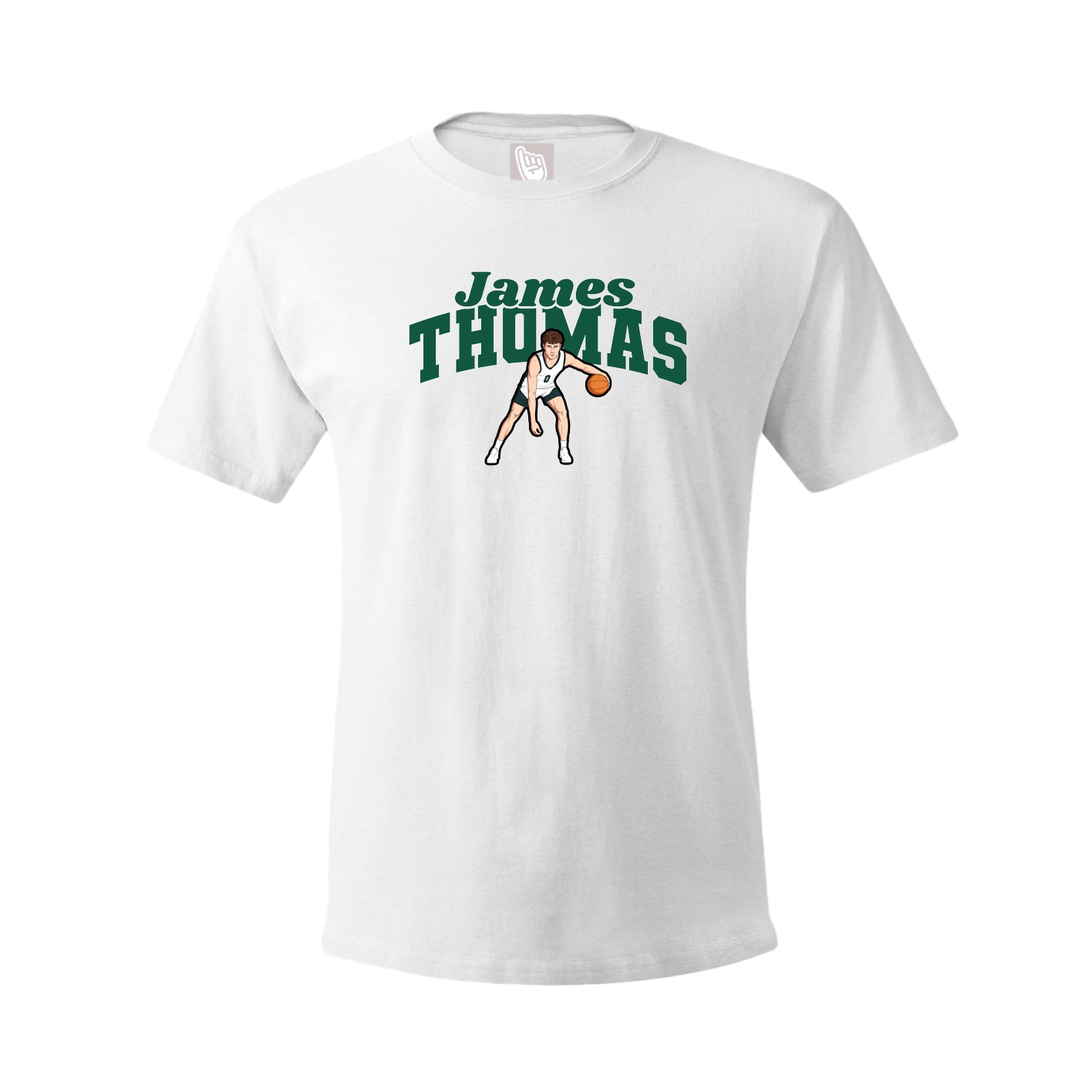 Tee — Signature Arch in White