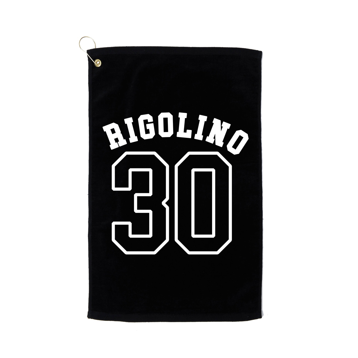 Golf Towel — Shirsey Arch in Black