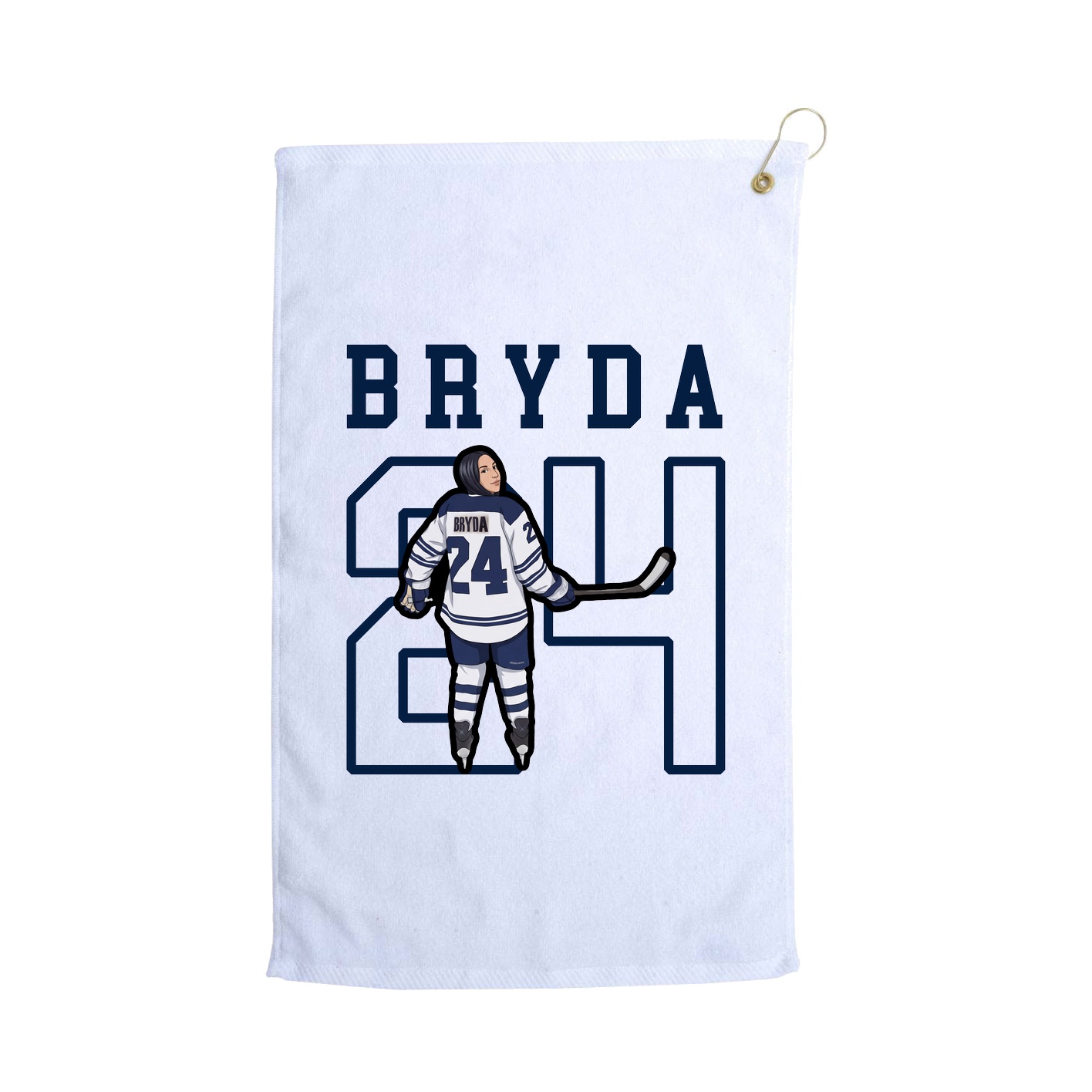 Golf Towel — Shirsey in White