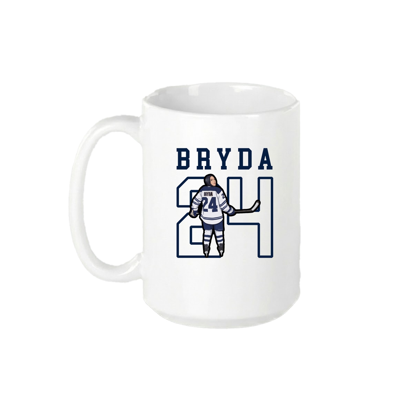 15oz Coffee Mug — Shirsey in White