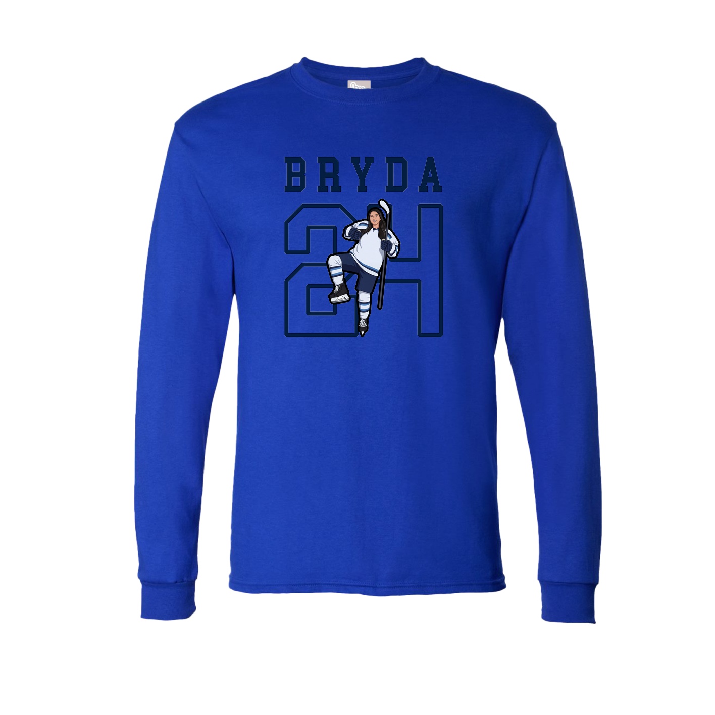 Long Sleeve Tee — Shirsey in Royal