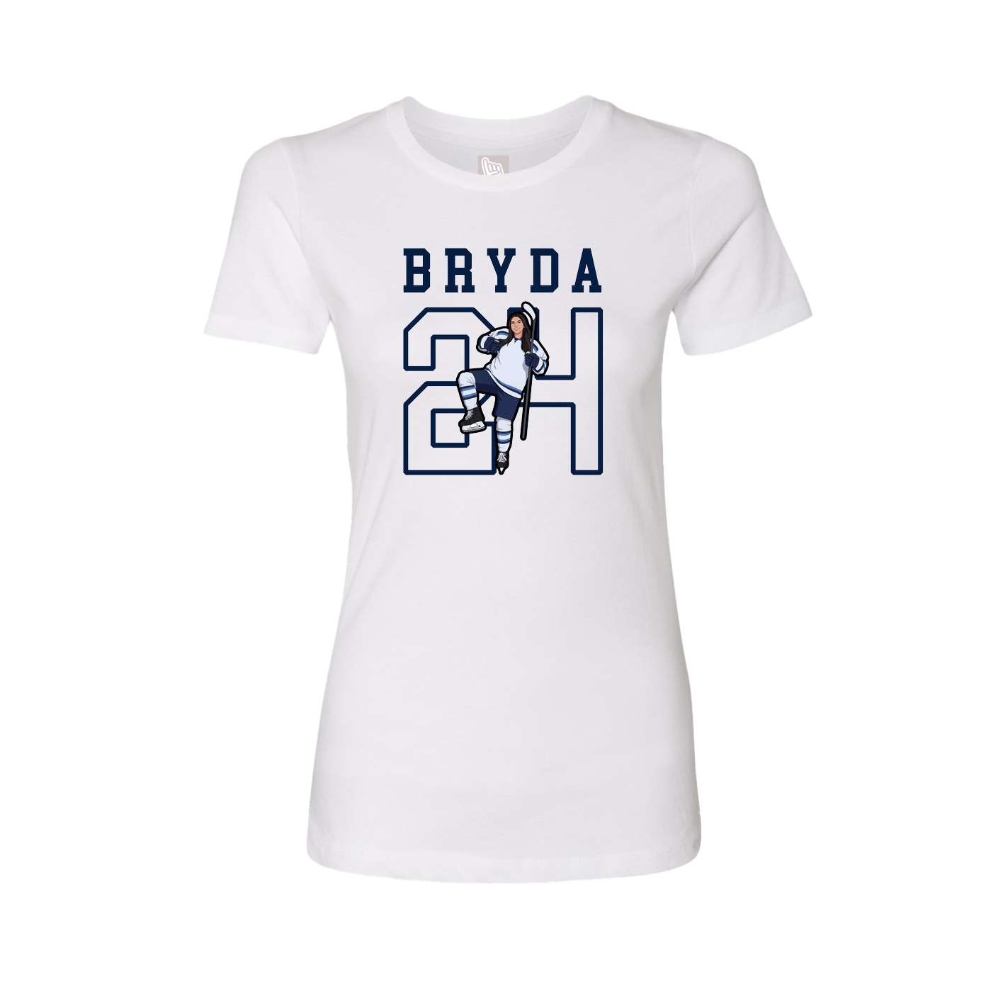 Fitted Women's Tee — Shirsey in White