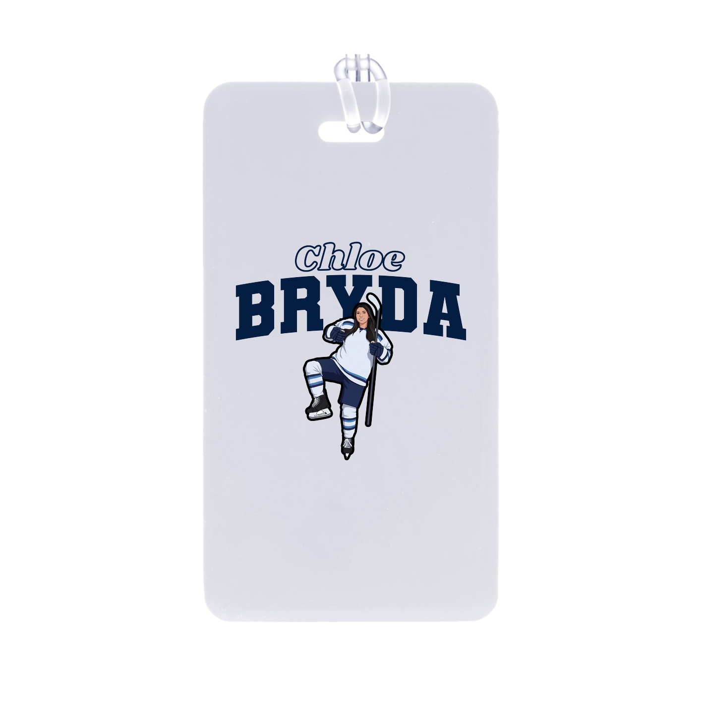 Bag Tag — Name Arch in Classic