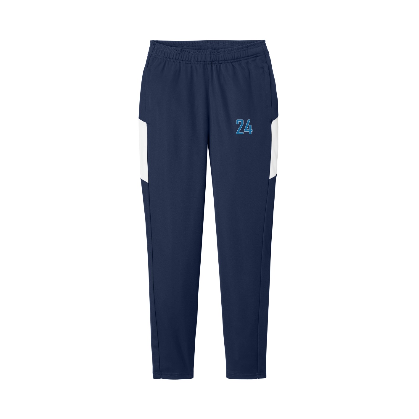 Women's Team Travel Pant — Front Shirsy in Navy/White