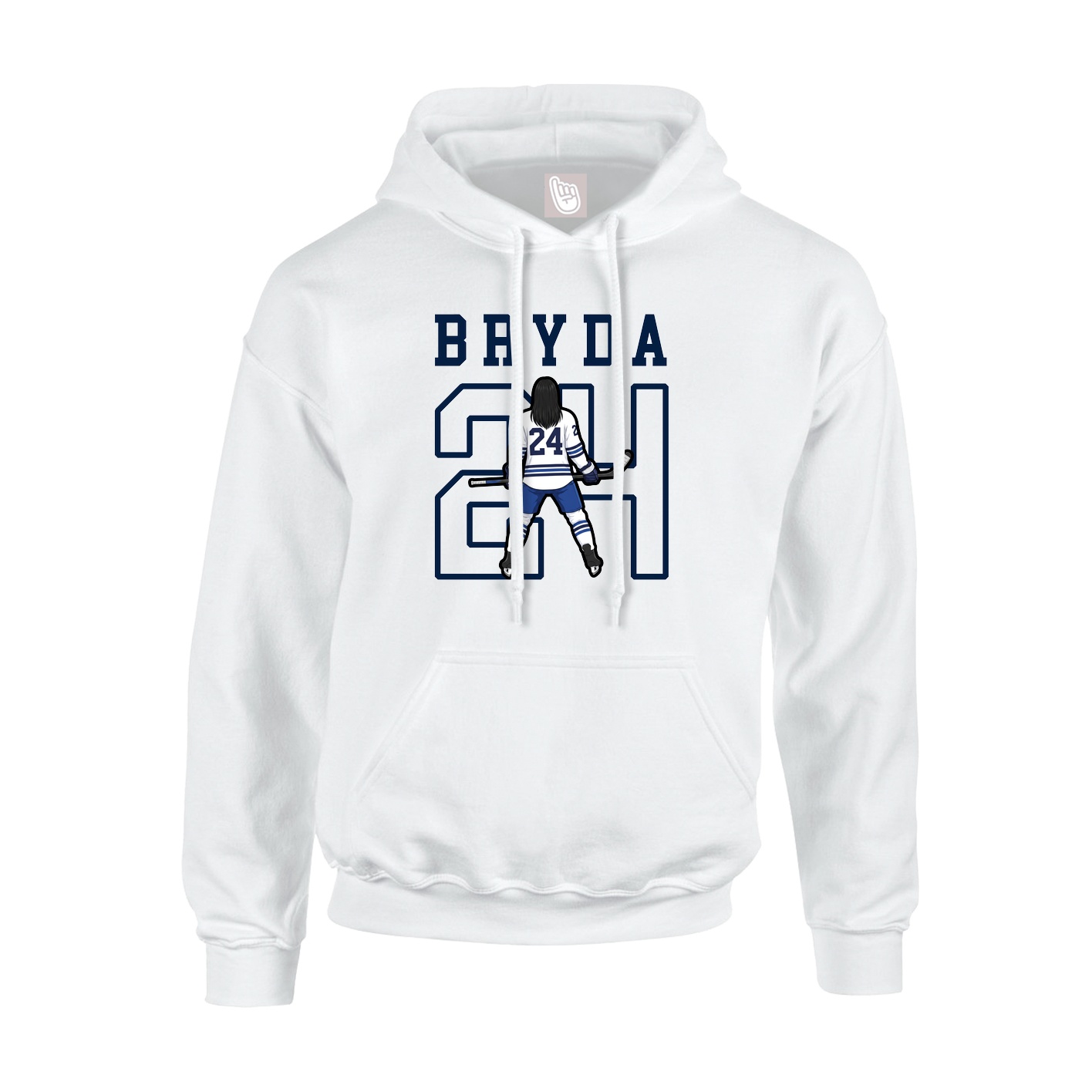Youth Hoodie — Shirsey in White