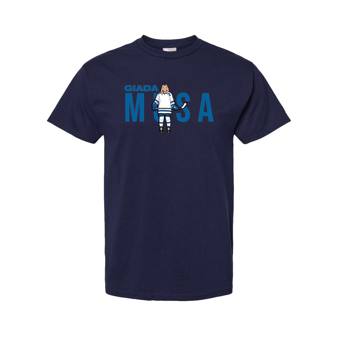 Tee — Player Name in Navy