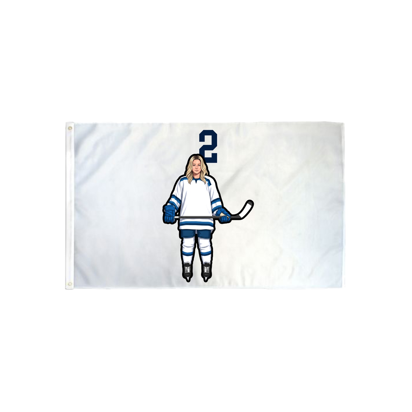 3x5 Flag — Number Top in Classic