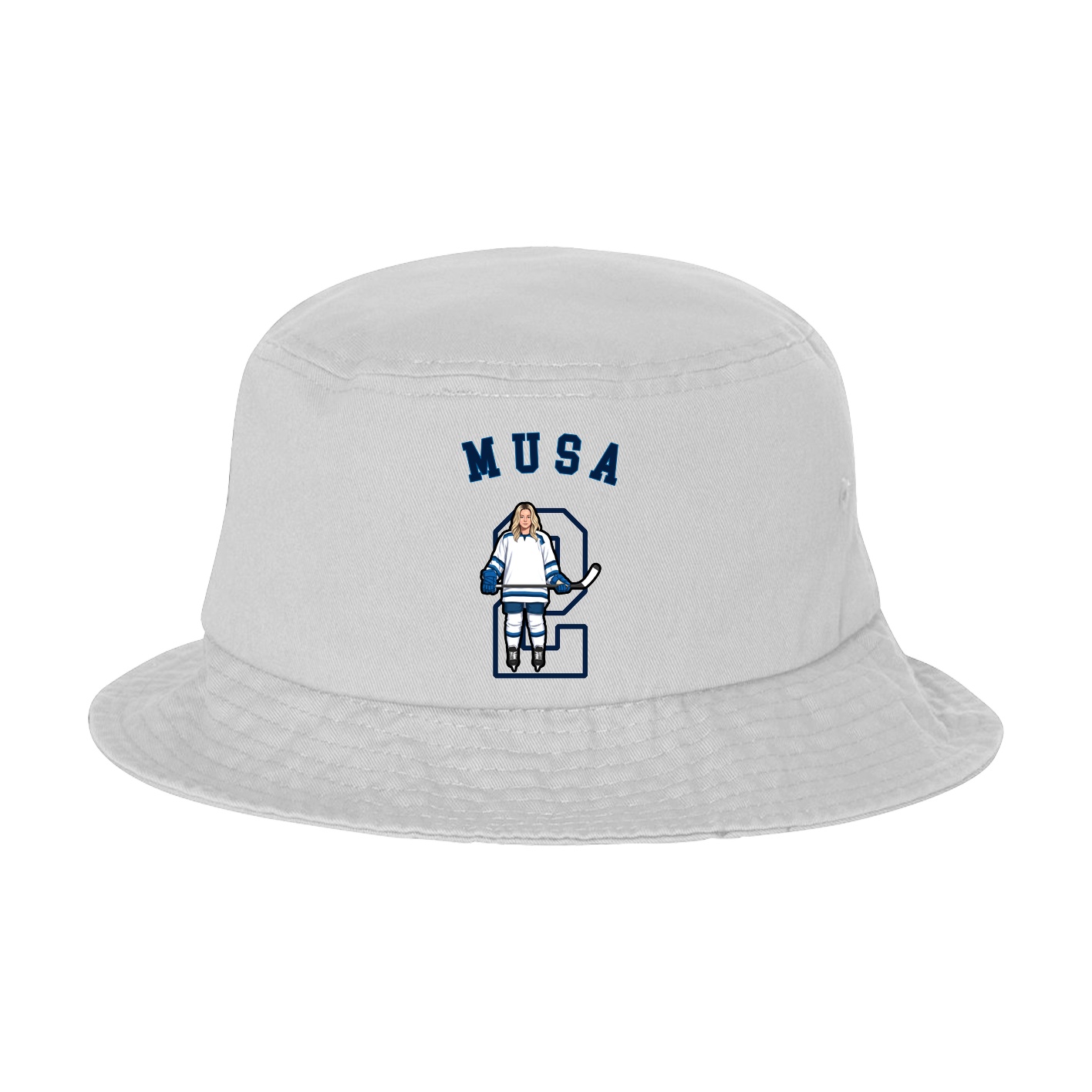 Bucket Cap — Shirsey Arch in White