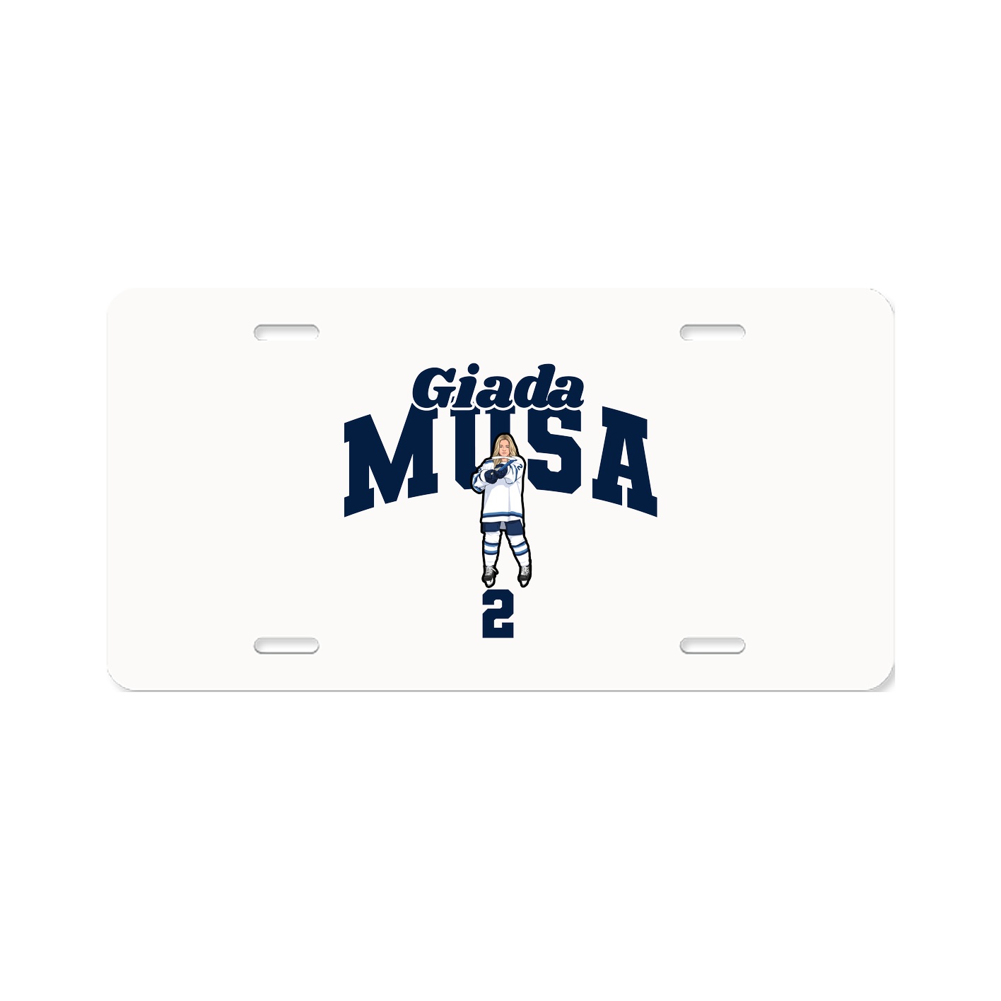 License Plate — Signature Arch in Classic